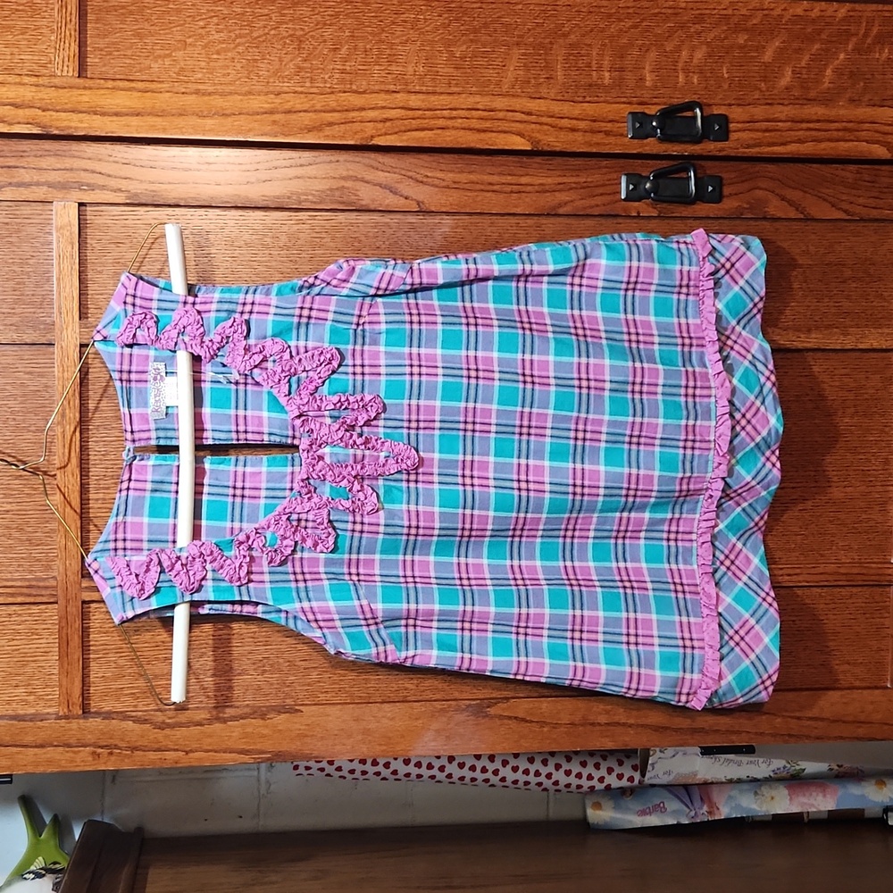 Kensie girl Size Xsmall Sleeveless Plaid Top